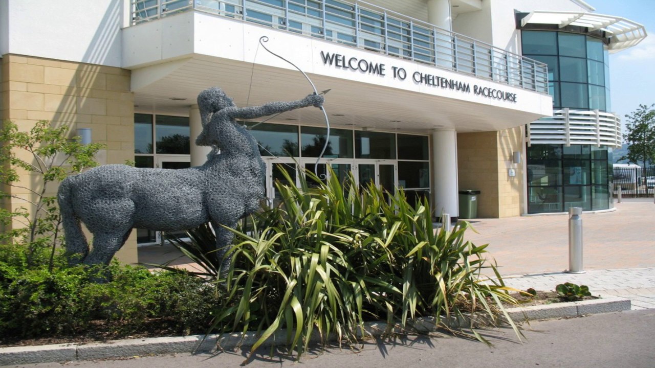 Cheltenham race course Cheltenham Gloucestershire