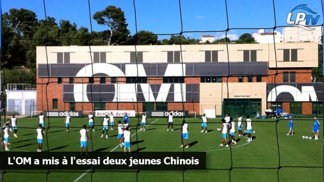 L'OM a mis à l'essai deux jeunes Chinois
