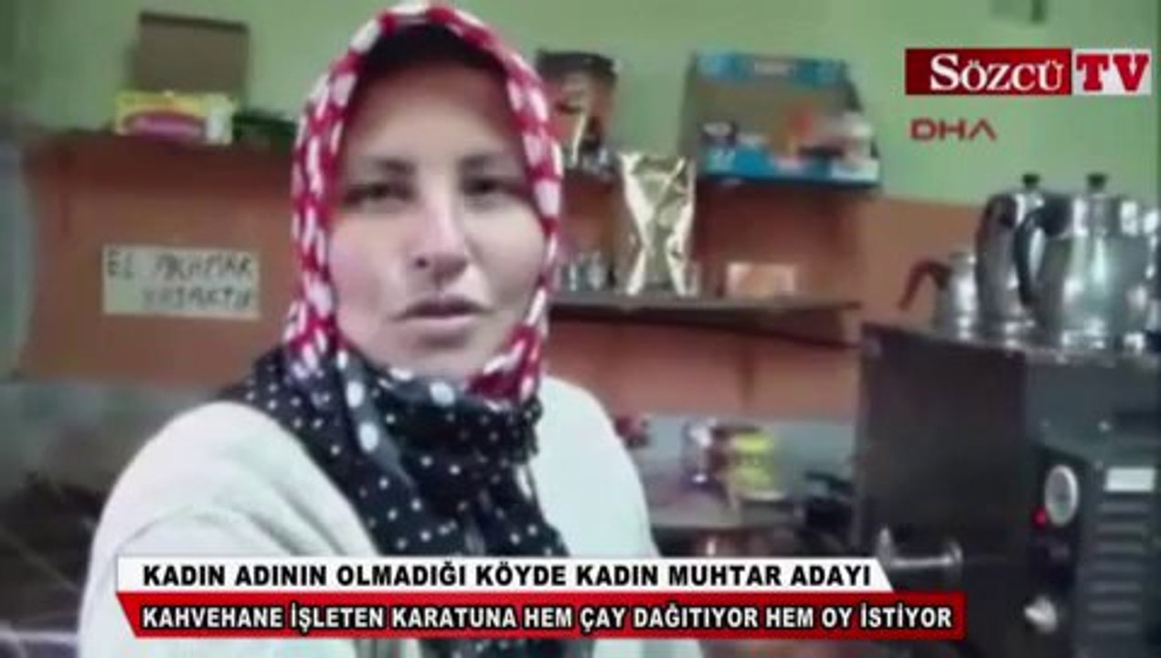 Kadın adının olmadığı köye kadın muhtar adayı