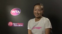 Doha - Shuai Peng, tras convertirse en la mejor en dobles