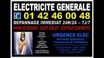 ELECTRICIEN AGREE PARIS 16eme - 0142460048 - TRAVAUX ET DEPANNAGES - PERMANENCE 24/24