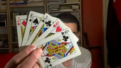 Magician Performs Sneaky Trick