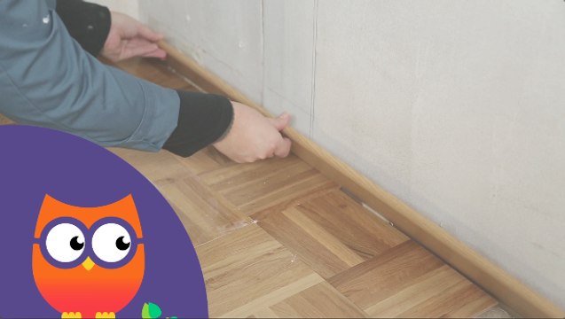 Comment poser des plinthes en bois (Ooreka.fr)