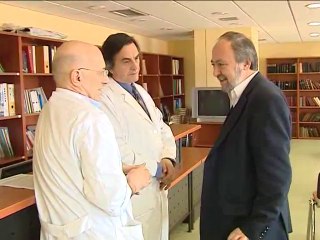 Μαρίνος επίσκεψη στο νοσοκομείο