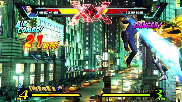 Ultimate Marvel vs. Capcom 3 Comic Con 2011 Phoenix Wright Trailer