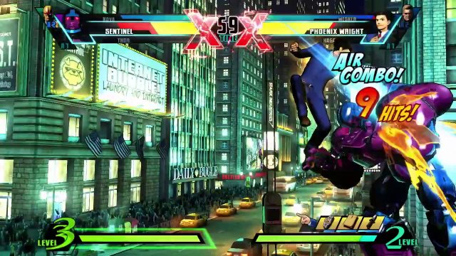 Ultimate Marvel vs. Capcom 3 Comic Con 2011 Nova vs Phoenix Wright Trailer