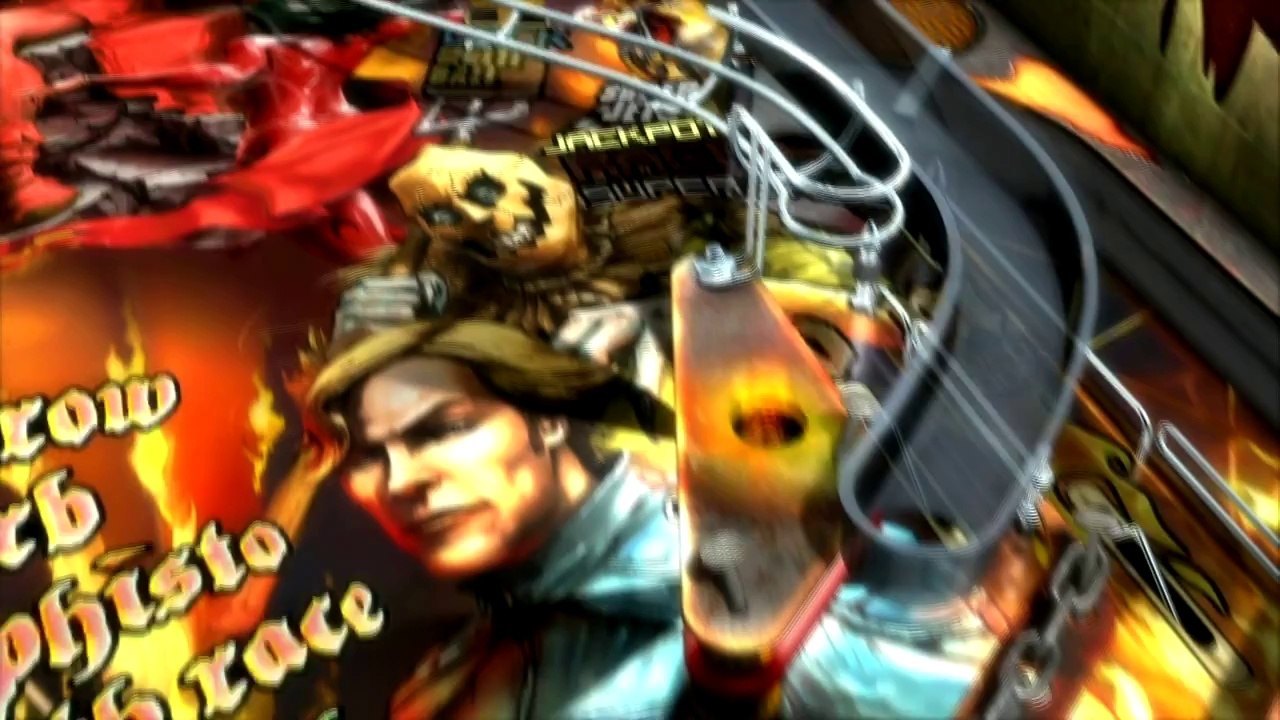 Marvel Pinball Ghost Rider Table Trailer