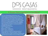 Dos Casas Boutique Hotel : Restaurant San Miguel de Allende