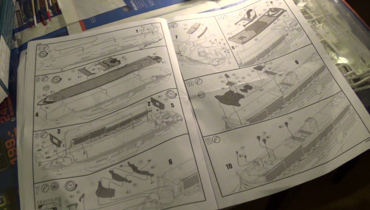 Modellbau: Queen Mary 2 Teil 7