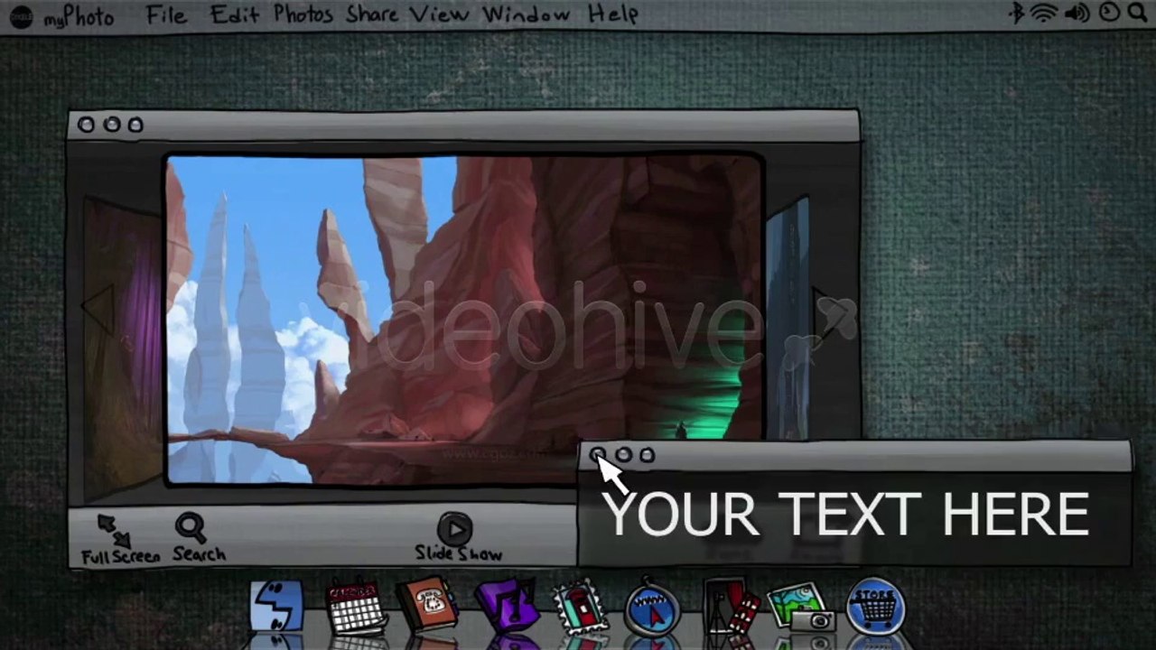 Doodle Operating System - Portfolio Slideshow - After Effects Template