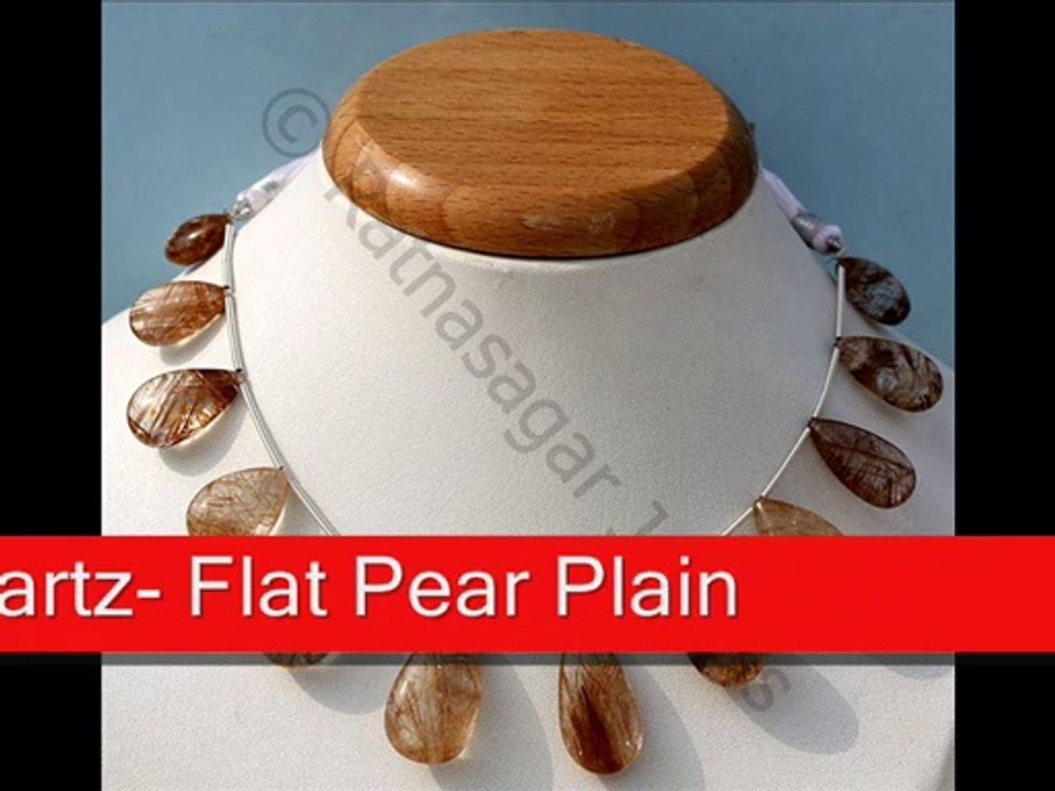 Copper Rutilated Quartz Beads