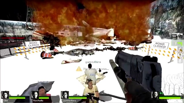 Left 4 Dead 2 ★ JAMES BOND ZOMBIES ★ Part 3 ★ Custom Zombies