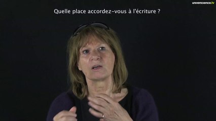 Parlez-nous de mathématiques - Ecriture