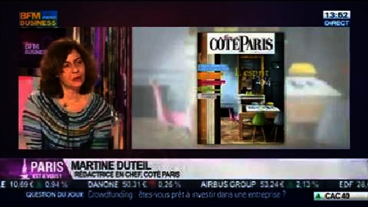 Le Rendez-vous du jour: Martine Duteil, Côté Paris, dans Paris est à vous - 14/02