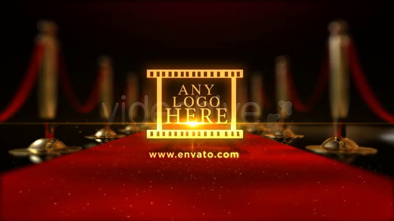 Red Carpet Logo Reveal - After Effects Template