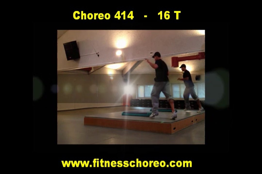 Step Fitnesschoreo.com 414 Fabian Kühn youtube