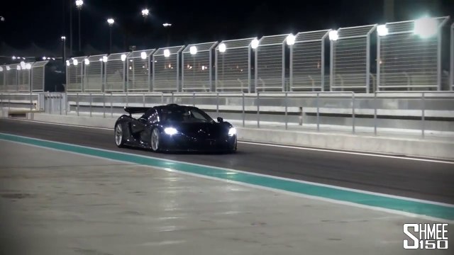 La voiture qui crache des flammes bleues : McLaren P1 - The King of FLAMETHROWERS