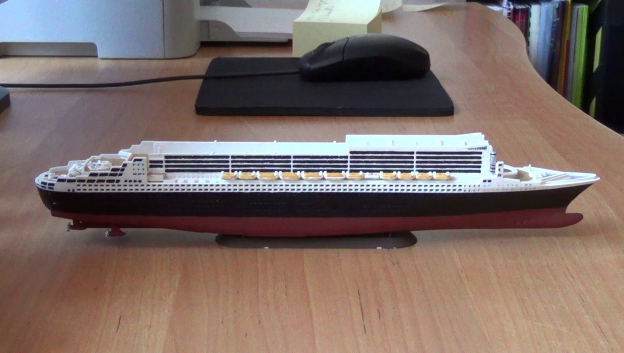 Modellbau: Queen Mary 2 Teil 20