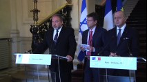 Entretien de Laurent Fabius avec son homologue israélien, Avidgor Liberman (14/02/14)