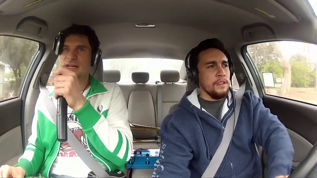 reprise de No Diggity en voiture et ça déboite! (Auto Tunes wFlula)