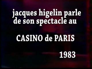 CASINO DE PARIS 1 higelin 1983