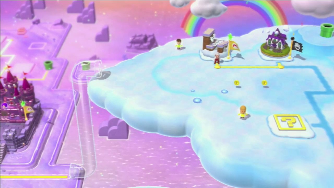 [FR-HD] Let's play 100 % - Super Mario 3D World - Episode 17 - Double échec