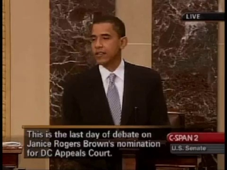 June 8, 2005 - Obama"s Definition of Social Darwinism