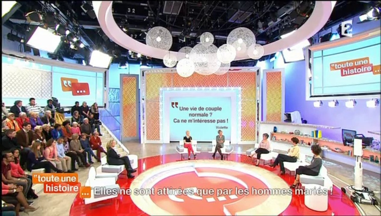 Toute une histoire... elles ne sont attirées que par les hommes mariés ! 14/02/14