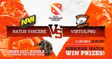 VirtusPro vs Na'Vi Game 1 - DOTA 2 Champions League - Capitalist & Ayesee