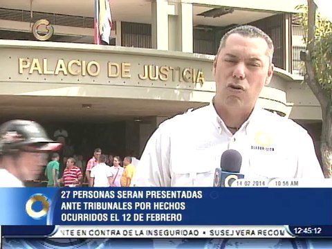 Hoy serán presentados 27 personas ante tribunales por violencia durante protestas
