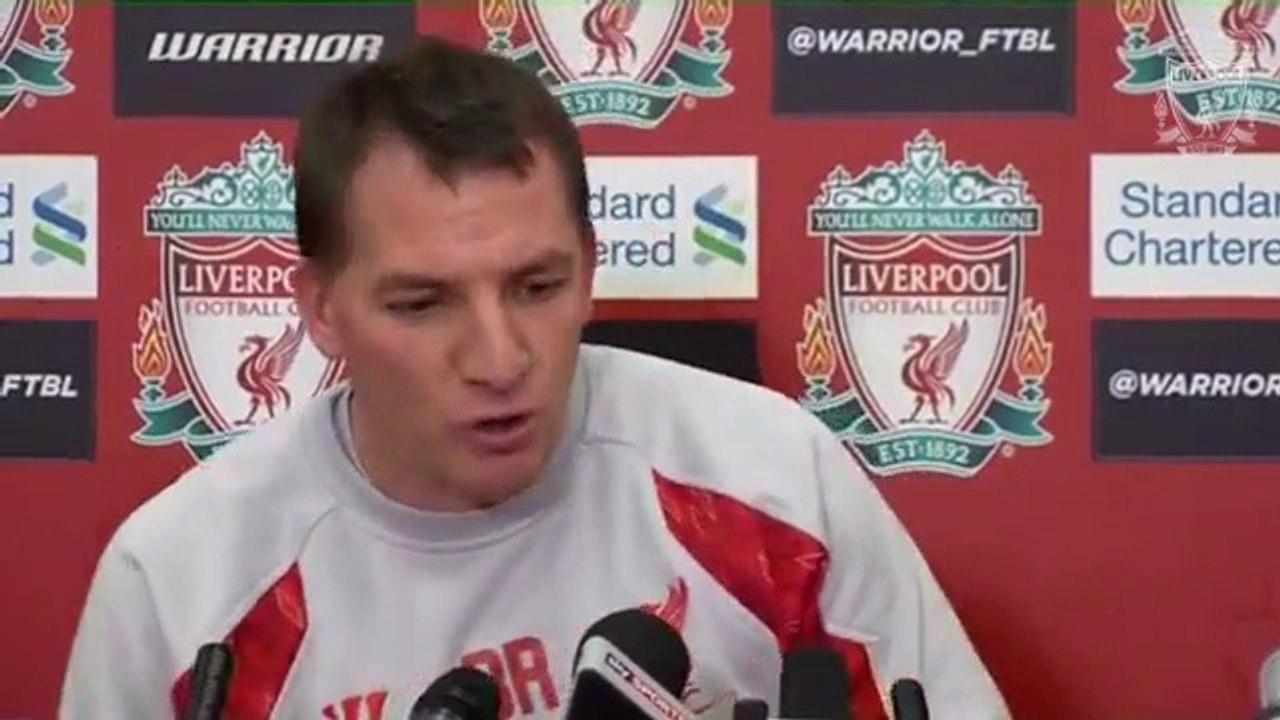 Rodgers FA Cup press call