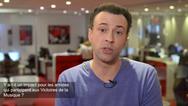 Les Victoires de la Musique ce n'est pas non plus la grande fête de la chanson française , pour Anthony Martin