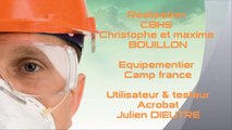 CBHS Vidéo d'information sur le harnais travaux acrobatiques Golden Top Evo Alu Camp - www.cbhs.fr