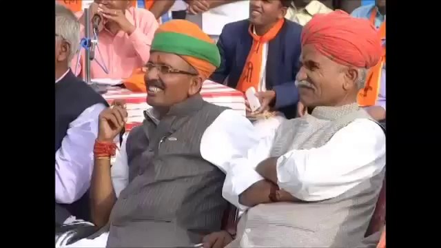 Hate Speech by Saffron terrorist's leader against Muslims.