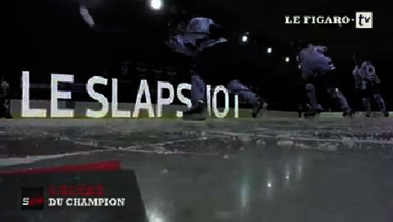 L'École du Champion #2 : le slapshot, tir de hockey "qui fait mal au gardien"