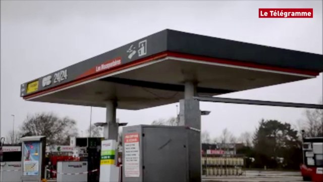 Plourin-lès-Morlaix (29). Ulla : une station-service fermée