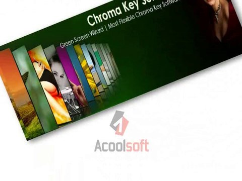 chroma key software offers, Green Screen Background a New colored