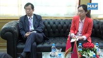 M. Amara  s'entretient avec l'ambassadeur de Chine au Maroc