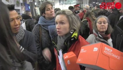 Download Video: Tempête Ulla passagers bloqués en gare de Rennes