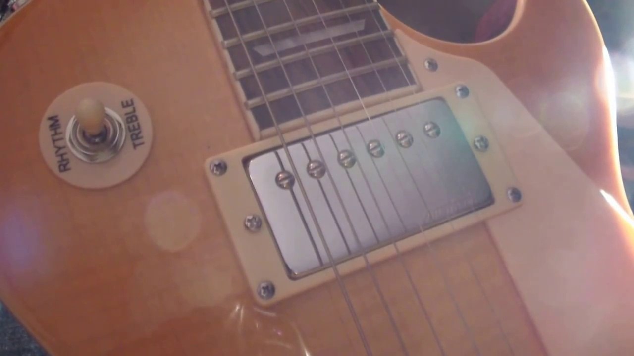 ▶ Harley Benton L-450 Plus Honey Burst