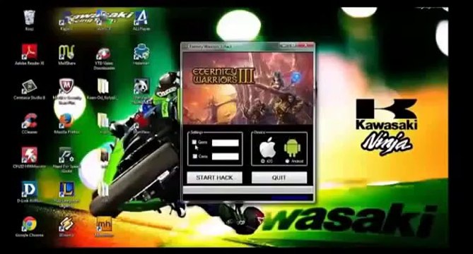 Eternity Warriors 3 Hack Free Download 2014 Gems Coins UPDATE