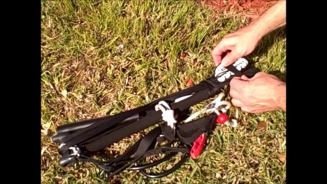 NO more walking lines! EASIEST Kite Rigging for Kitesurfing Small or Crowded kiteboarding Launch Site
