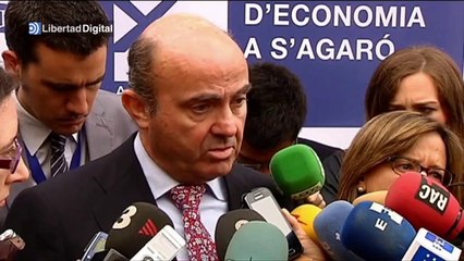 De Guindos en el Encuentro de Economía de S'Agar