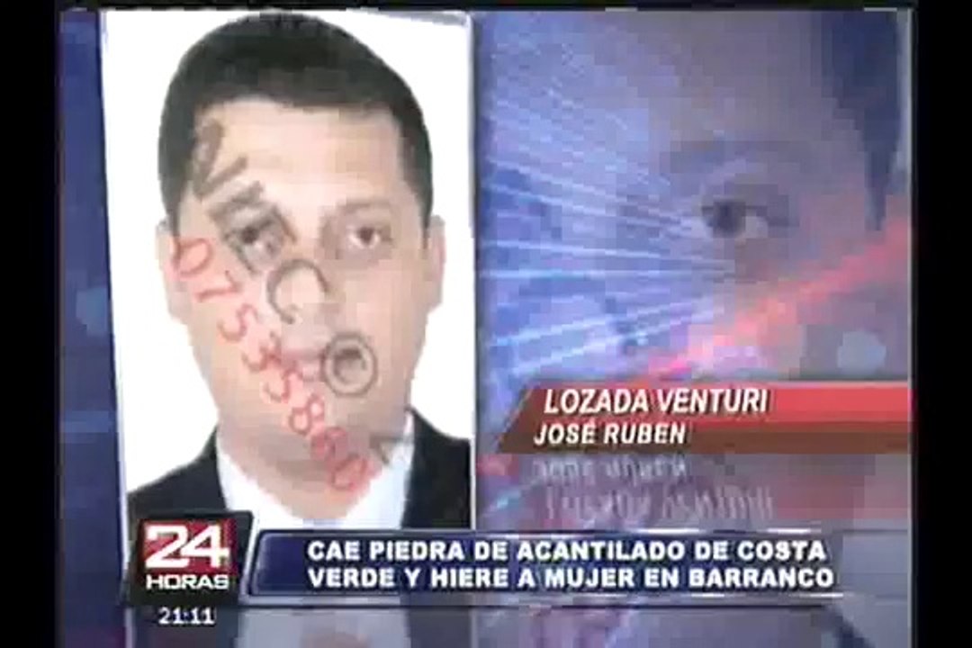 Cae piedra de acantilado de la Costa verde y hiere a mujer en Barranco