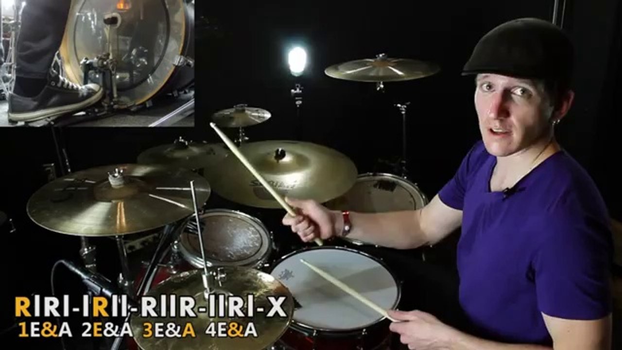 Bruno Mars Superbowl Drum Lick Tutorial