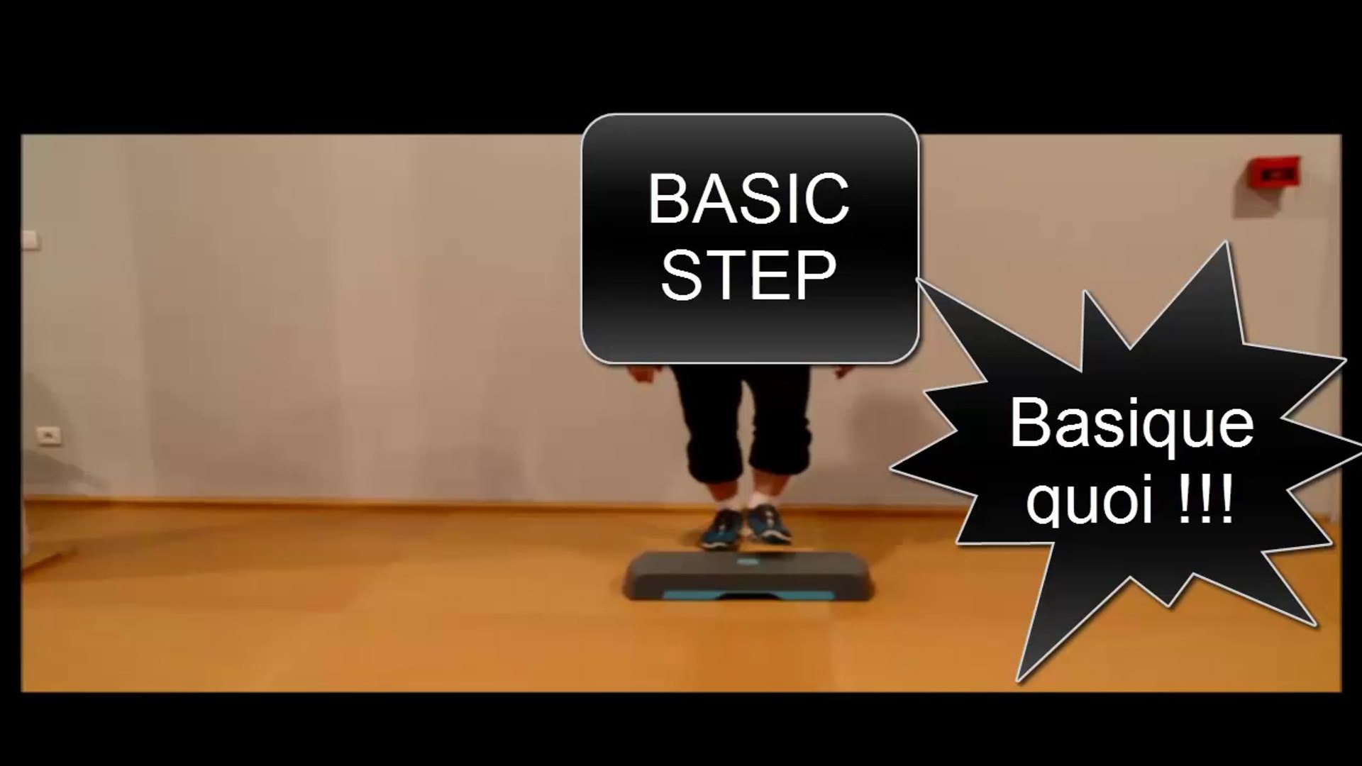 Chorégraphie Step : le basic step - Vidéo Dailymotion