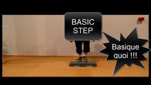 Chorégraphie Step : le basic step
