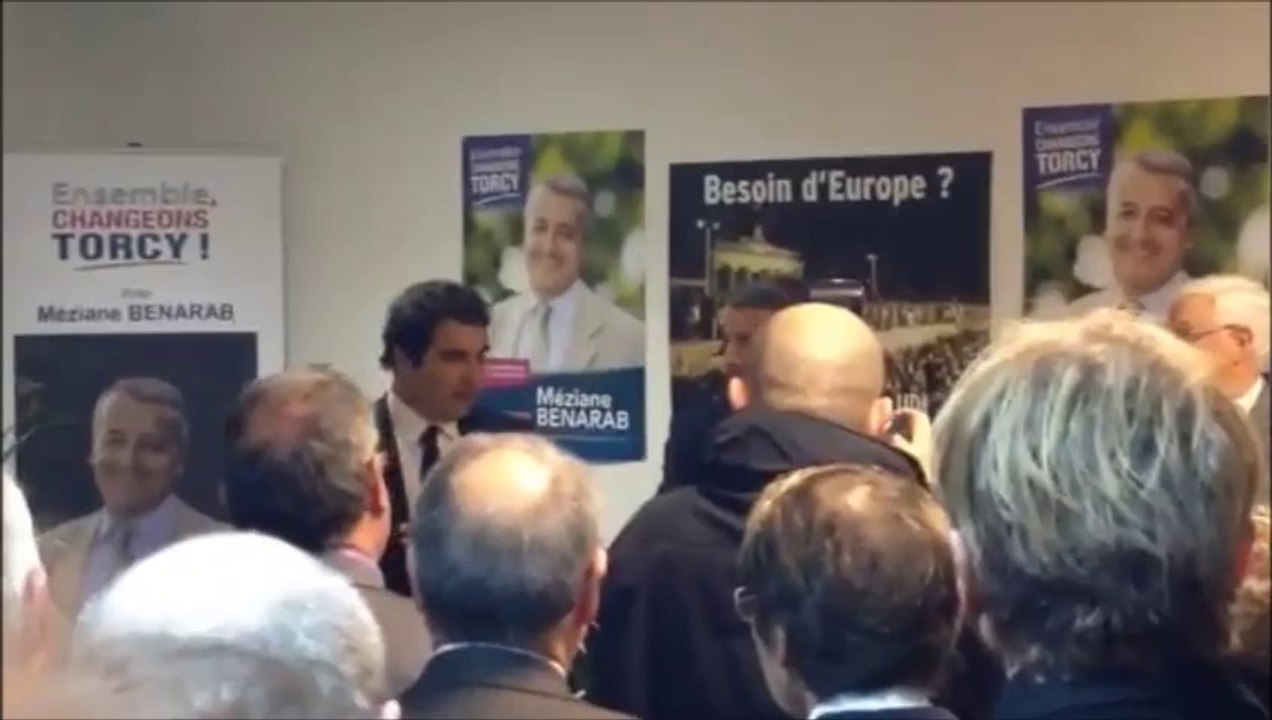 Elections municipales Torcy UMP/UDI : Inauguration de la permanence en précense de Christian JACOB (2/2)