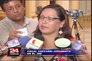 Fiscal Pedro Chávarry ya es representante del Ministerio Público ante el JNE