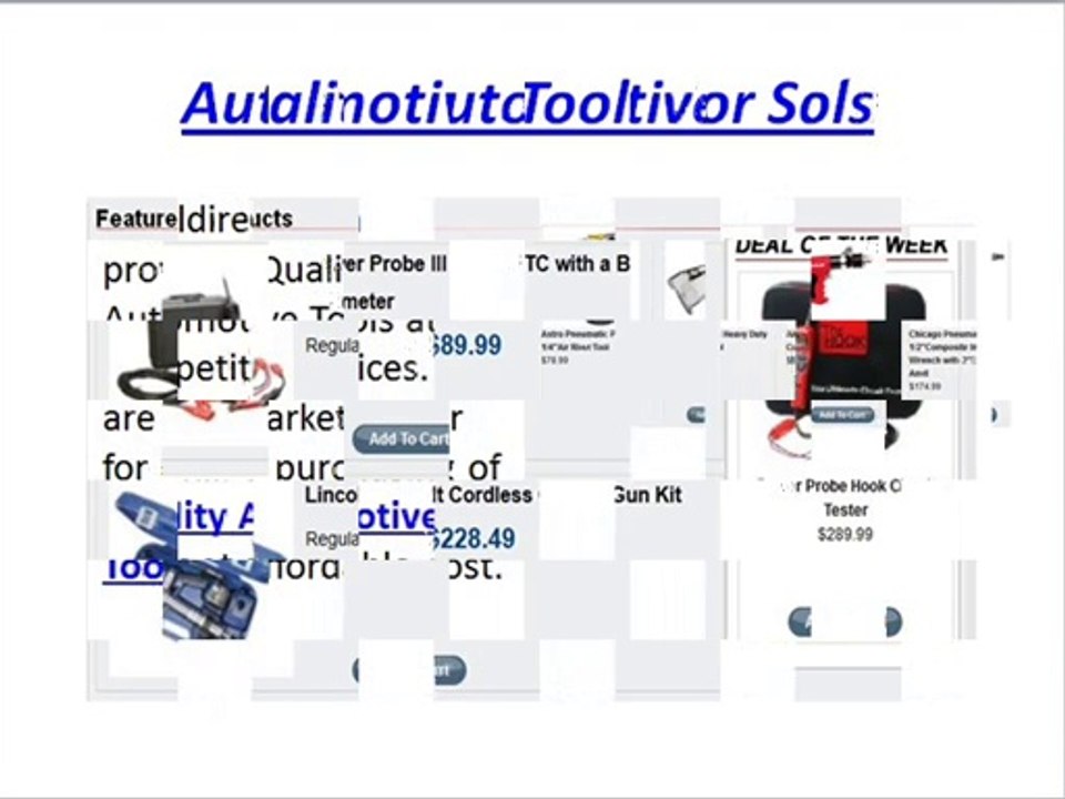 Automotive Tool Manufacturers, Automotive Machine Shop Equipment